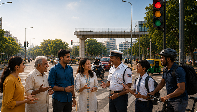 Open to every voice in road safety